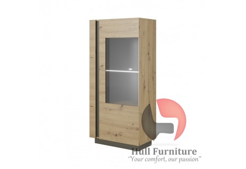 Ares 72 cm - 72/154/40 cm, Display cabinet, 