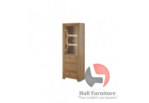 Moon Riviera Oak  - 70/197/37cm, Display Unit.