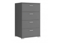 Chest of drawers 50 - Grey - 50x85x40cm