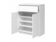 Nina - Sideboard - 1 Drawer 2 Doors in White High Gloss