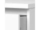 Nina - Sideboard - 1 Drawer 2 Doors in White High Gloss