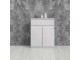 Nina - Sideboard - 1 Drawer 2 Doors in White High Gloss