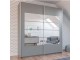 NELA 180cm wardrobe platinum + mirror