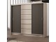 SELENA wardrobe 250cm, sonoma oak + lava