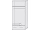 NET - Wardrobe NX3 80/195/50cm