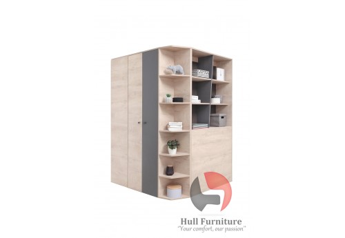 Dora - Walk-in wardrobe, 135 / 190 / 135 cm