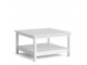 BARCELONA - Coffee Table in White. W 810 x H 450 x D 810 mm, FREE UK DELIVERY 