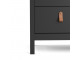 BARCELONA - Chest 3 drawers in Black. W 821 x H 797 x D 384 mm, FREE UK DELIVERY