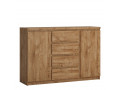 FRIBO - 2 door 4 drawer sideboard in Oak. W 1354 x H 929 x D 400 mm, FREE UK DELIVERY 