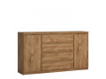 FRIBO - 2 door 4 drawer WIDE sideboard in Oak. W 1654 x H 929 x D 400 mm, FREE UK DELIVERY 