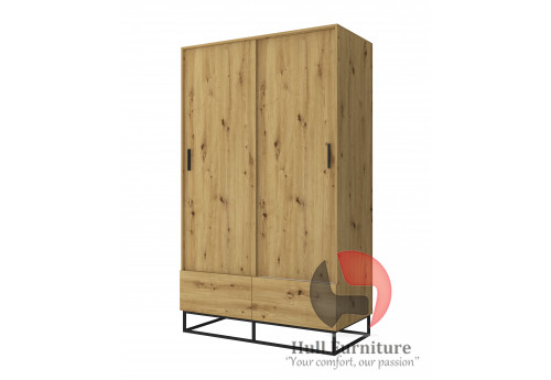 Enjoy 130 Oak Artisan Wardrobe