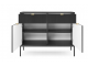 Modern Sideboard Cabinet 104cm - Black