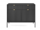 Modern Sideboard Cabinet 104cm - Black