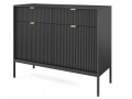 Modern Sideboard Cabinet 104cm - Black