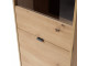  Alice - Display Cabinet, Oak Artisan, 53cm