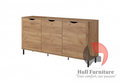 Santi - 3 door sideboard 163cm