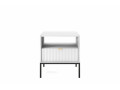 Stolik Nocny 54cm - Zestaw Modern  - White