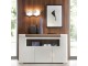 Toronto 3 Door Sideboard with open shelving Size W 1400 x H 845 x D 422mm