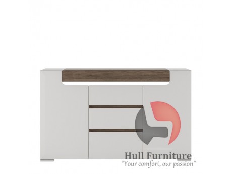 Toronto 2 Door 3 Drawer Sideboard Size W 1400 x H 845 x D 422 mm