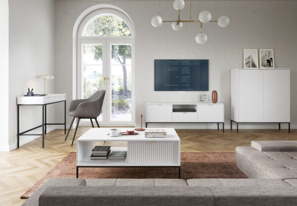 Modern white hullm Furniture set