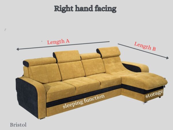 Bristol corner sofa bed