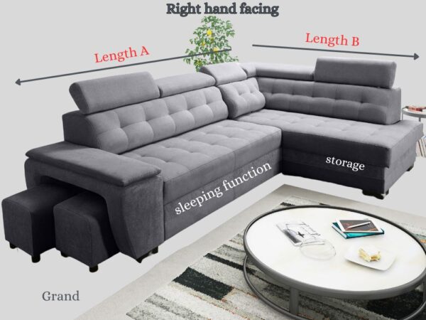 Grand Corner Sofa Bed