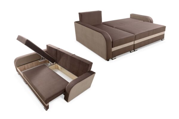 Bari corner sofa bed