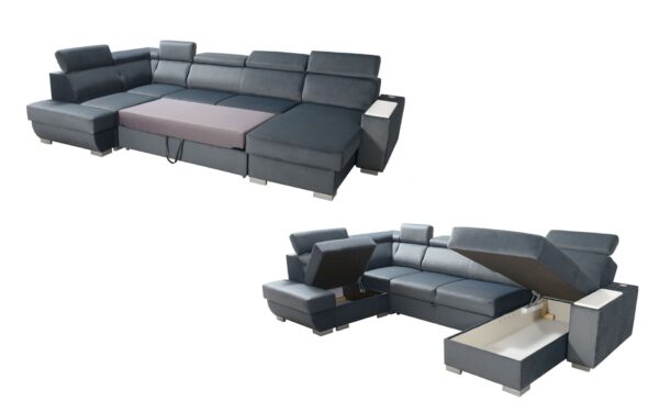 Cezan U-Shape Sofa Bed