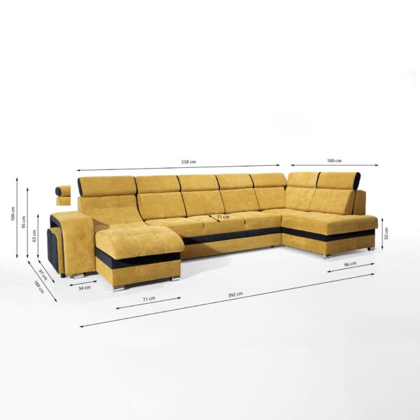 Milan U-Shape Sofa