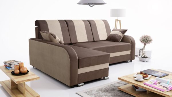 Bari corner sofa bed