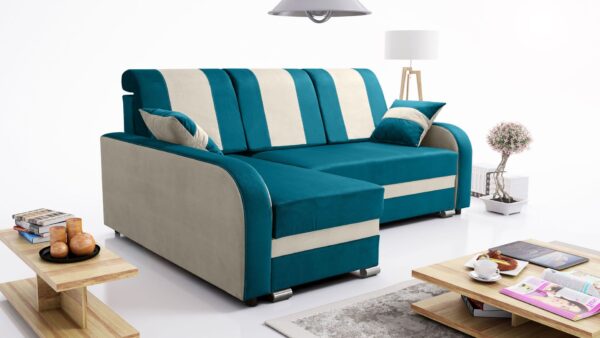 Bari corner sofa bed